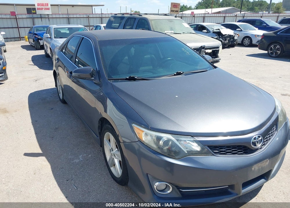 2012 TOYOTA CAMRY SE VIN: 4T1BF1FK9CU107336