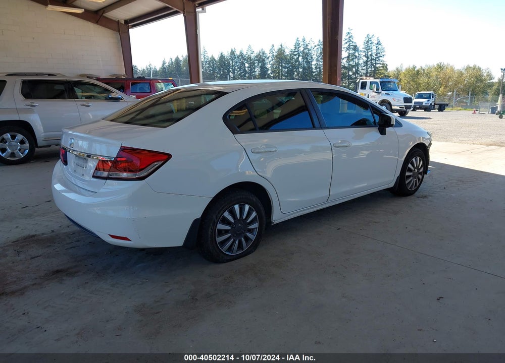 2015 HONDA CIVIC LX VIN: 19XFB2F54FE085248