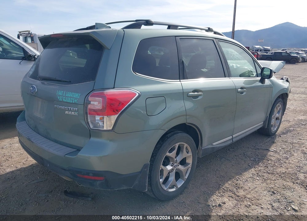 2017 SUBARU FORESTER 2.5I TOURING VIN: JF2SJAWC1HH558287