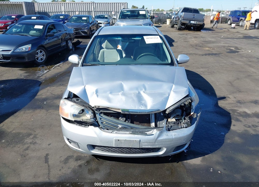 2008 KIA SPECTRA EX VIN: KNAFE122885508860
