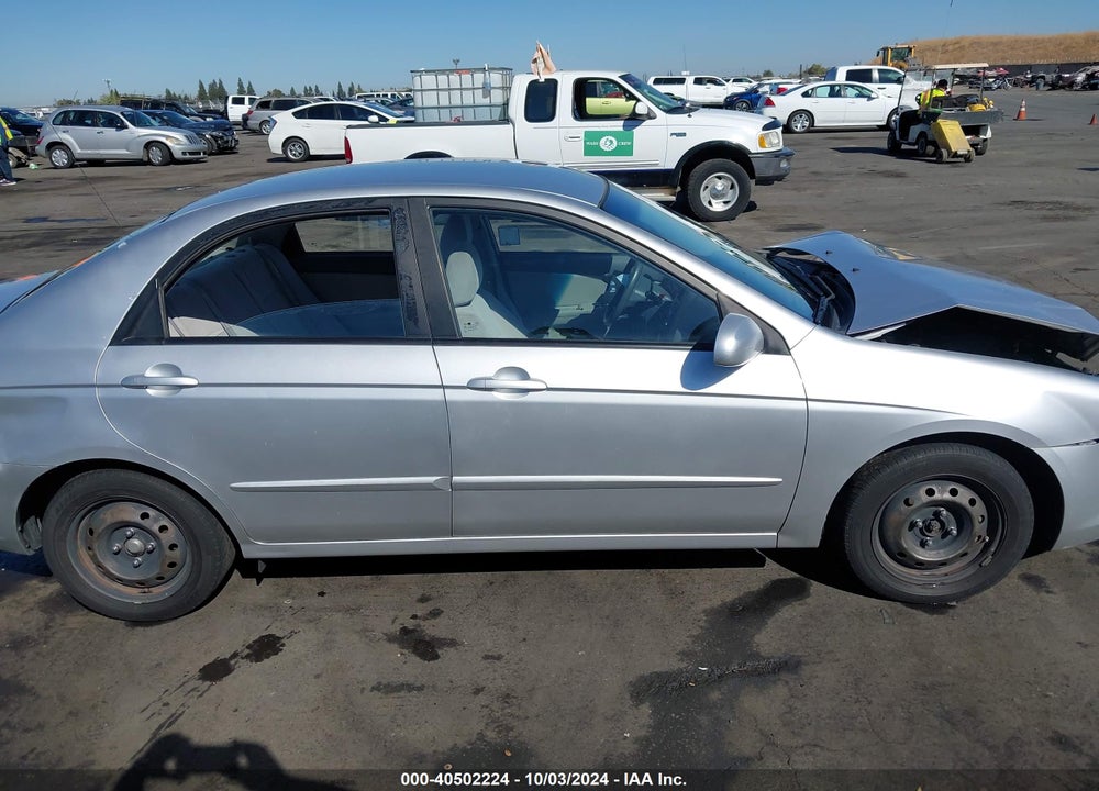 2008 KIA SPECTRA EX VIN: KNAFE122885508860