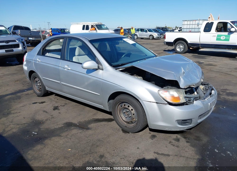 2008 KIA SPECTRA EX VIN: KNAFE122885508860
