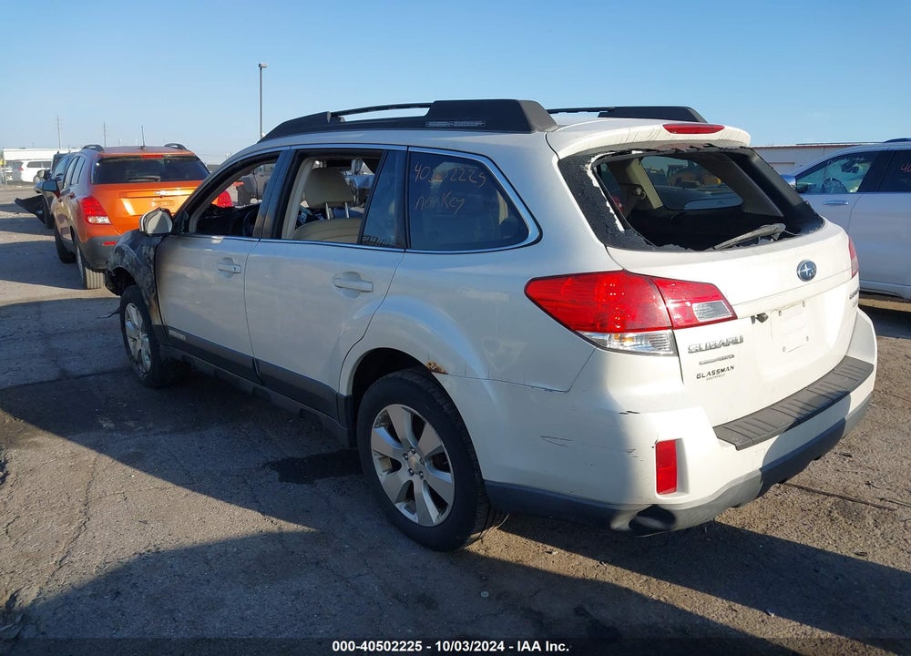 2011 SUBARU OUTBACK 2.5I PREMIUM VIN: 4S4BRBGC9B3436241