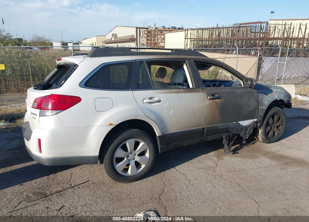 2011 SUBARU OUTBACK 2.5I PREMIUM VIN: 4S4BRBGC9B3436241
