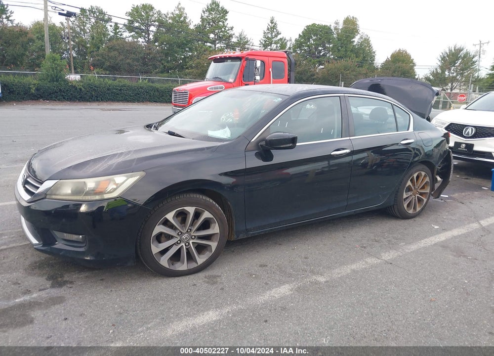 2014 HONDA ACCORD SPORT VIN: 1HGCR2F50EA129294