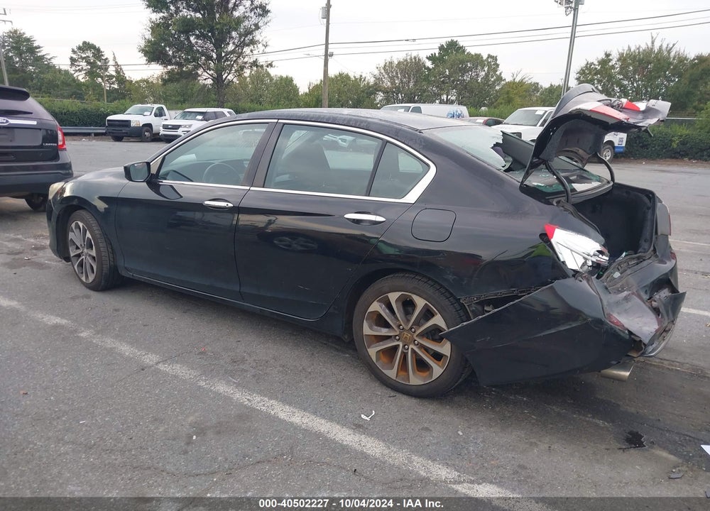 2014 HONDA ACCORD SPORT VIN: 1HGCR2F50EA129294