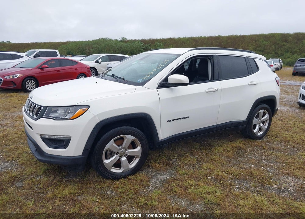 2019 JEEP COMPASS LATITUDE FWD VIN: 3C4NJCBB6KT851518