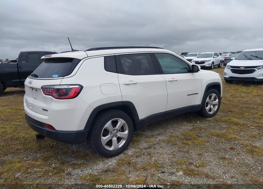 2019 JEEP COMPASS LATITUDE FWD VIN: 3C4NJCBB6KT851518