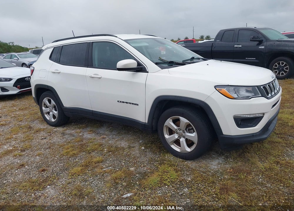 2019 JEEP COMPASS LATITUDE FWD VIN: 3C4NJCBB6KT851518