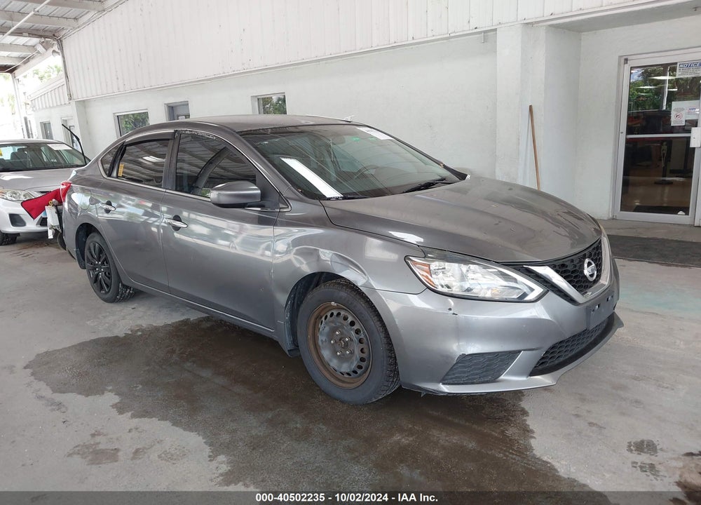 2016 NISSAN SENTRA S VIN: 3N1AB7AP5GY331694