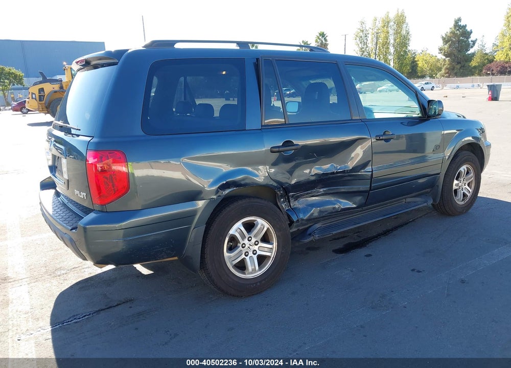 2003 HONDA PILOT EX-L VIN: 2HKYF18713H620548
