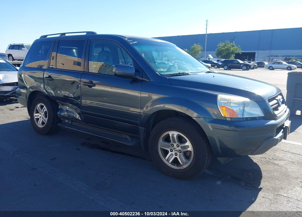 2003 HONDA PILOT EX-L VIN: 2HKYF18713H620548