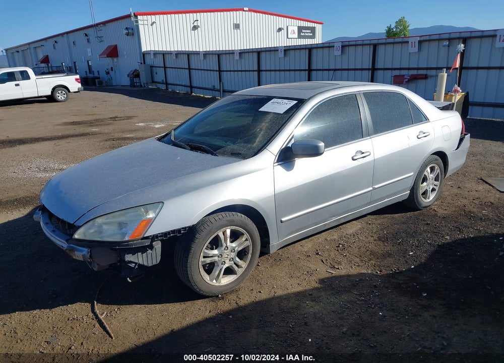 2007 HONDA ACCORD 2.4 EX VIN: 1HGCM56747A092545