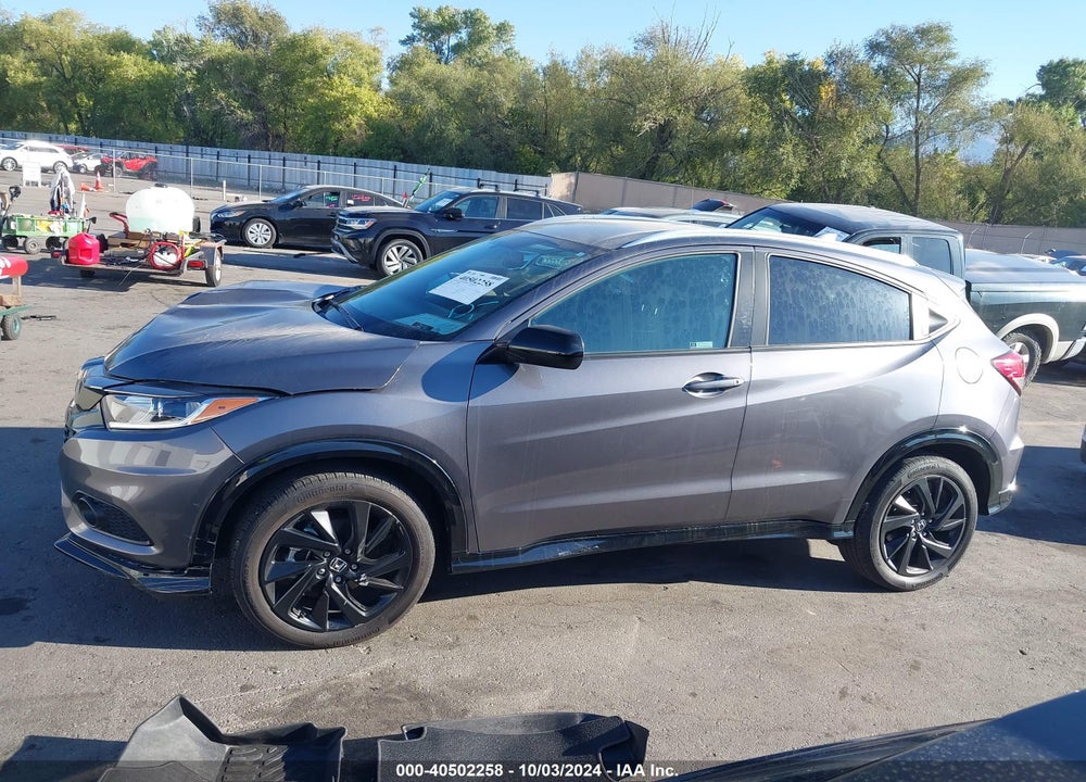 2021 HONDA HR-V AWD SPORT VIN: 3CZRU6H11MM756056