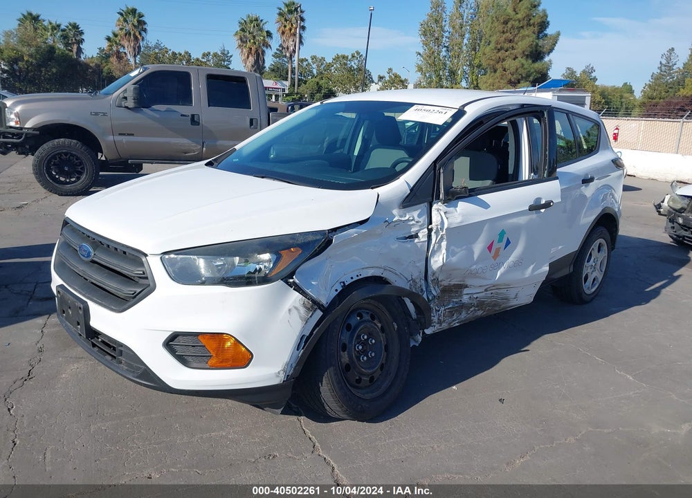 2018 FORD ESCAPE S VIN: 1FMCU0F76JUA57363