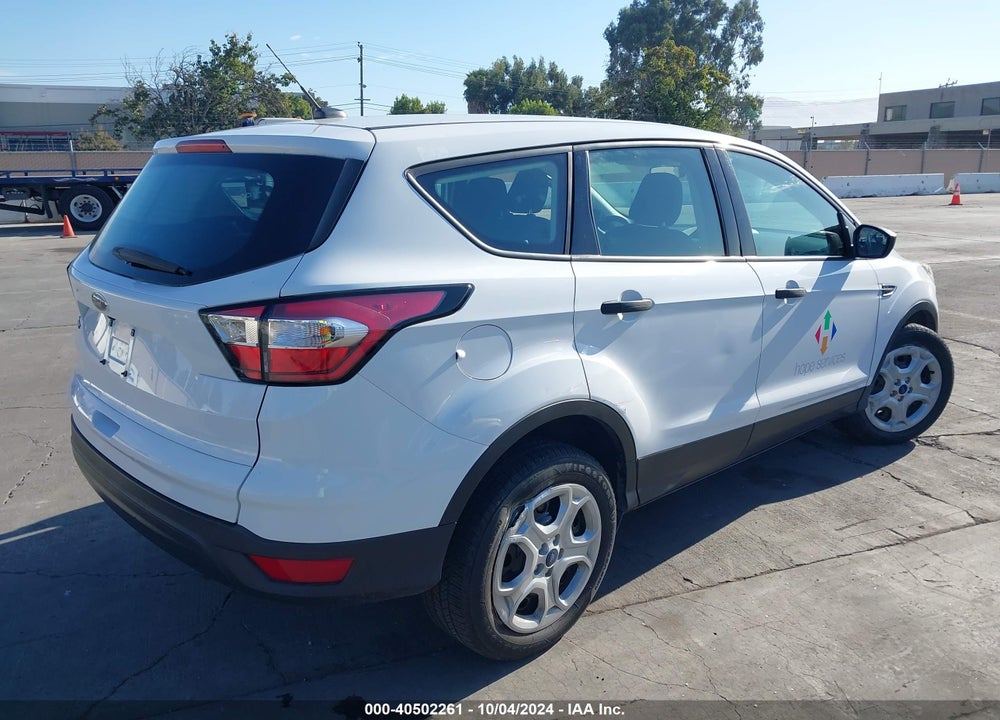 2018 FORD ESCAPE S VIN: 1FMCU0F76JUA57363