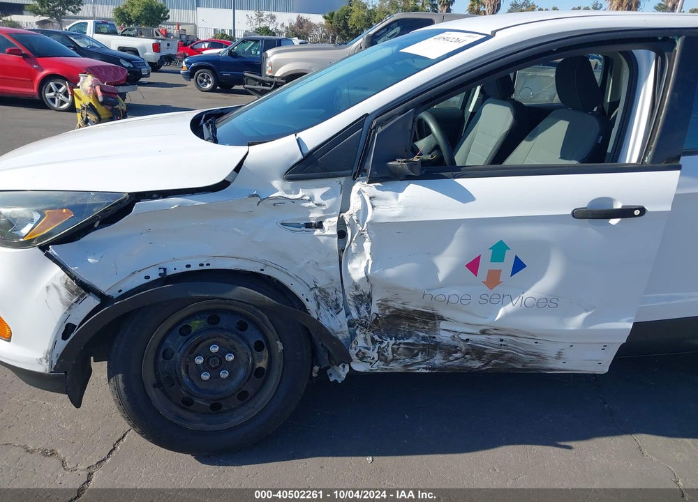 2018 FORD ESCAPE S VIN: 1FMCU0F76JUA57363