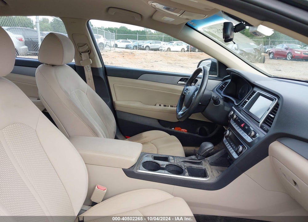 2019 HYUNDAI SONATA SEL VIN: 5NPE34AFXKH792784