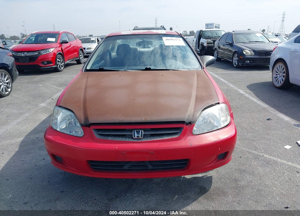 2000 HONDA CIVIC DX VIN: 1HGEJ6229YL058804