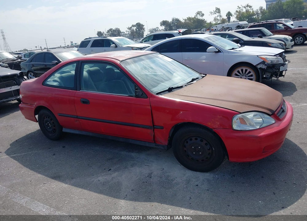2000 HONDA CIVIC DX VIN: 1HGEJ6229YL058804