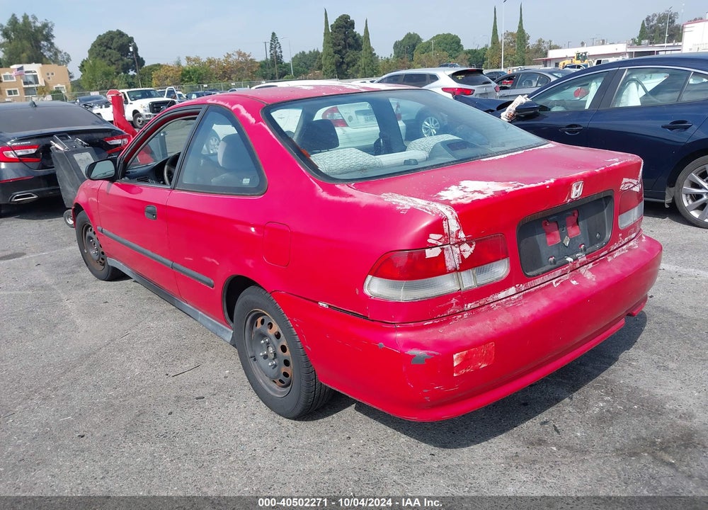 2000 HONDA CIVIC DX VIN: 1HGEJ6229YL058804