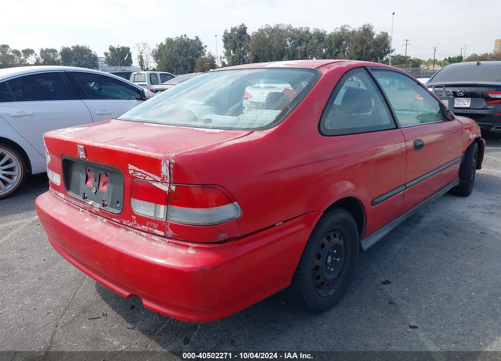2000 HONDA CIVIC DX VIN: 1HGEJ6229YL058804