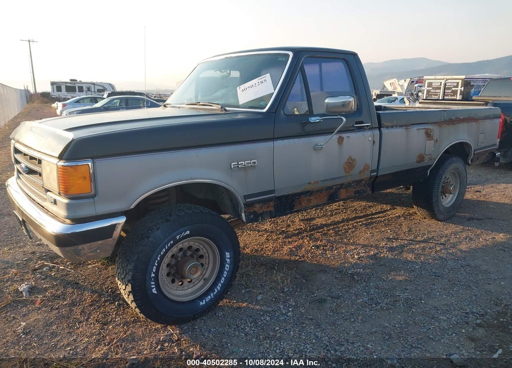 1989 FORD F250 VIN: 1FTHF25G7KPB34176