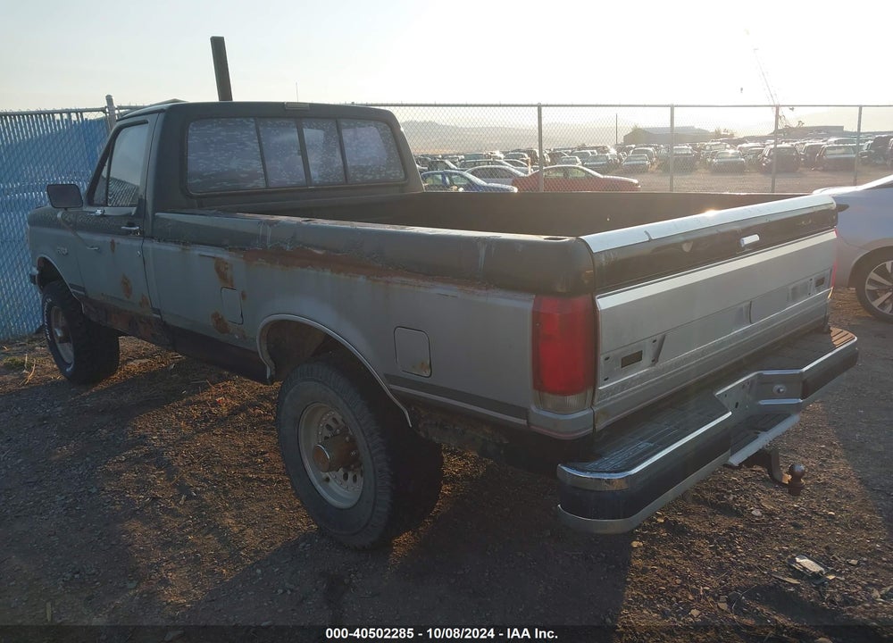 1989 FORD F250 VIN: 1FTHF25G7KPB34176