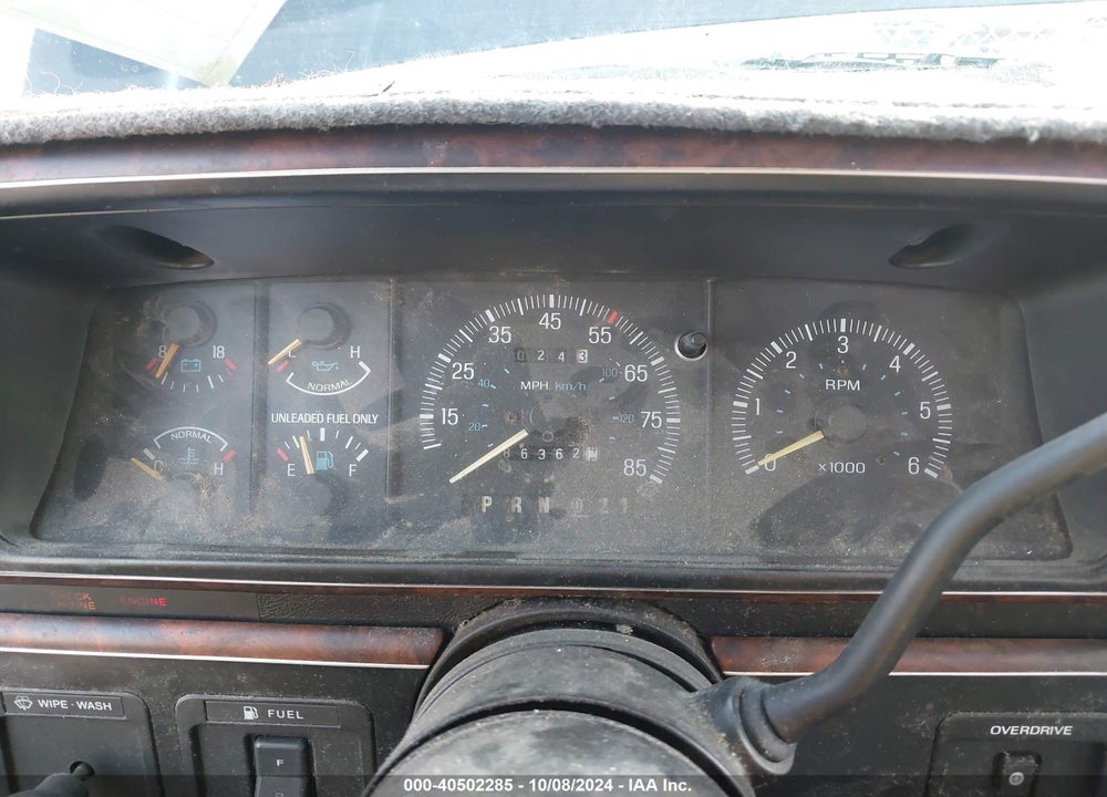 1989 FORD F250 VIN: 1FTHF25G7KPB34176