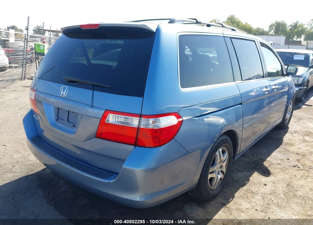 2007 HONDA ODYSSEY EX-L VIN: 5FNRL38617B028748