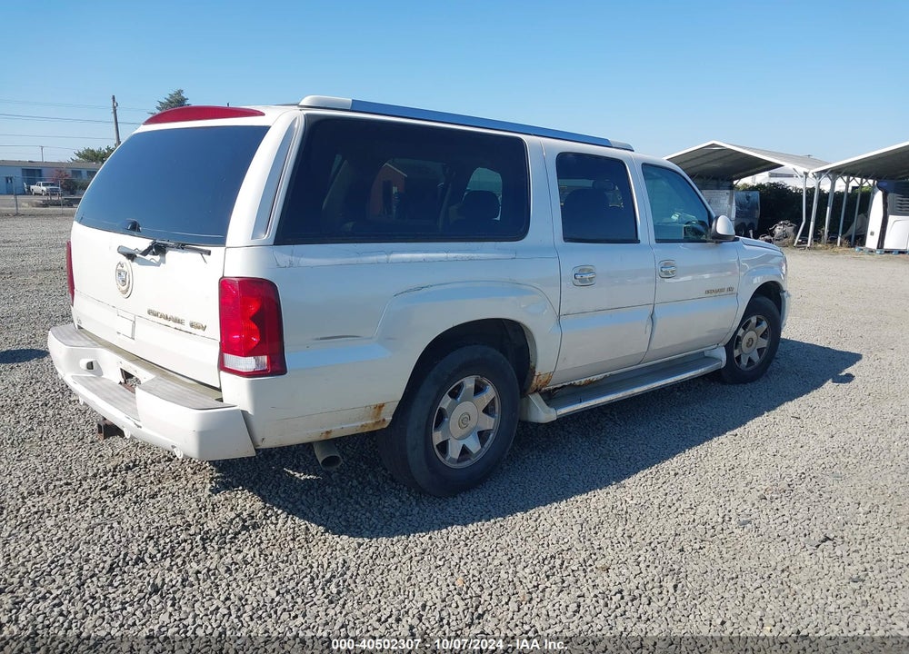 2005 CADILLAC ESCALADE ESV STANDARD VIN: 3GYFK66N85G127912