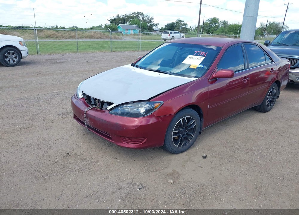 2005 TOYOTA CAMRY LE VIN: 4T1BE32K35U097605