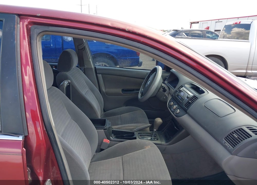 2005 TOYOTA CAMRY LE VIN: 4T1BE32K35U097605