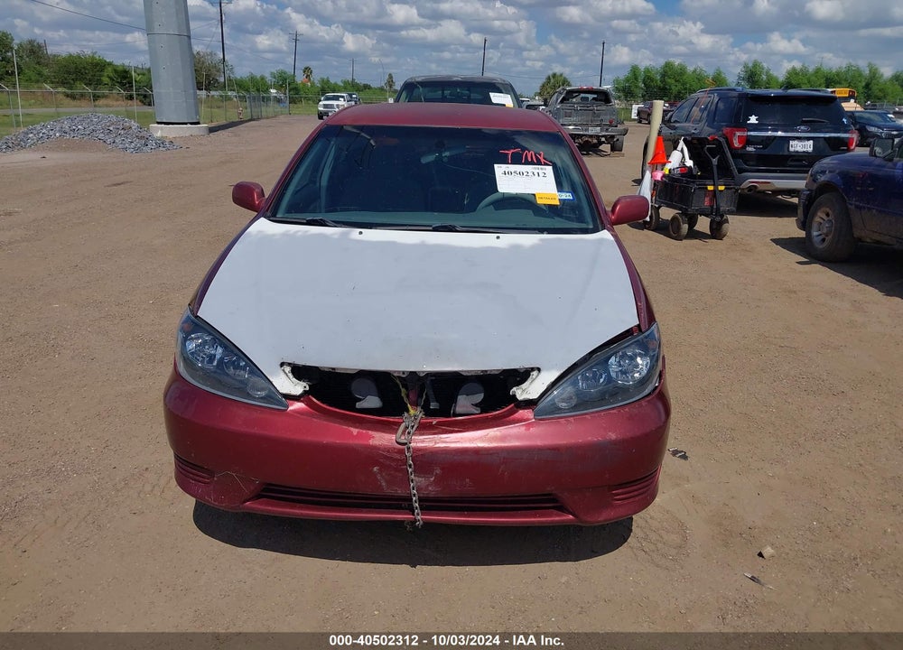 2005 TOYOTA CAMRY LE VIN: 4T1BE32K35U097605