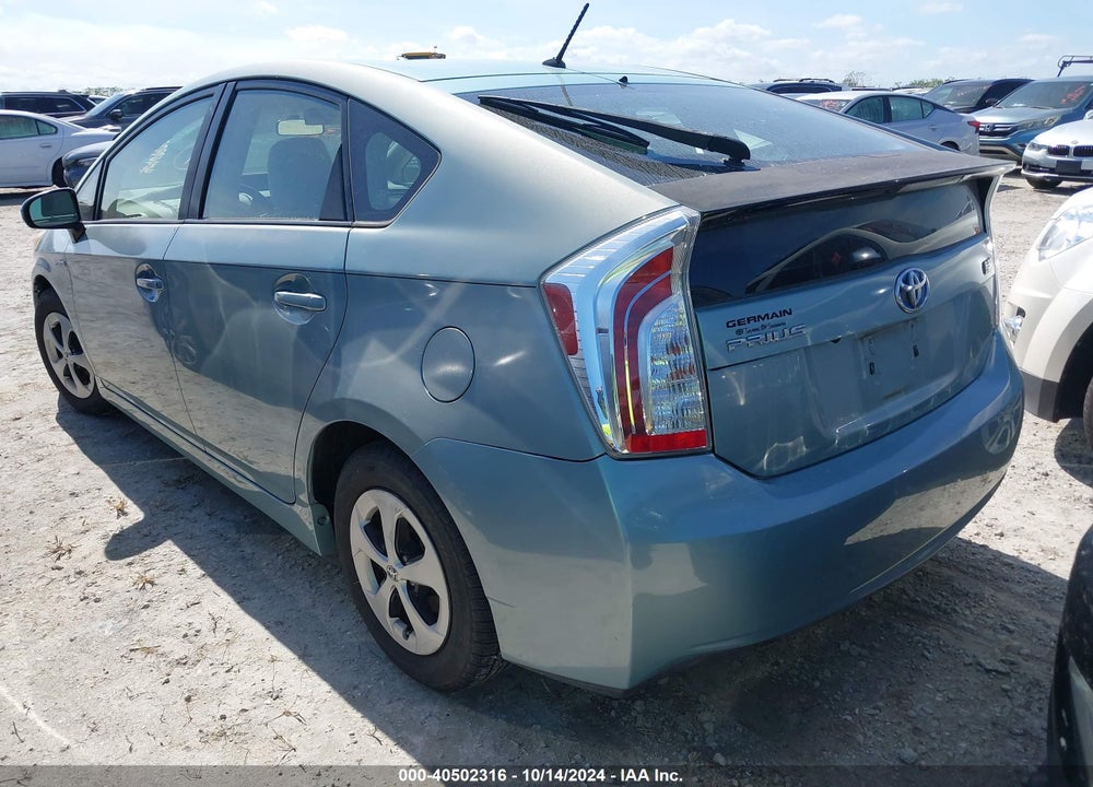 2012 TOYOTA PRIUS TWO VIN: JTDKN3DU6C1553145