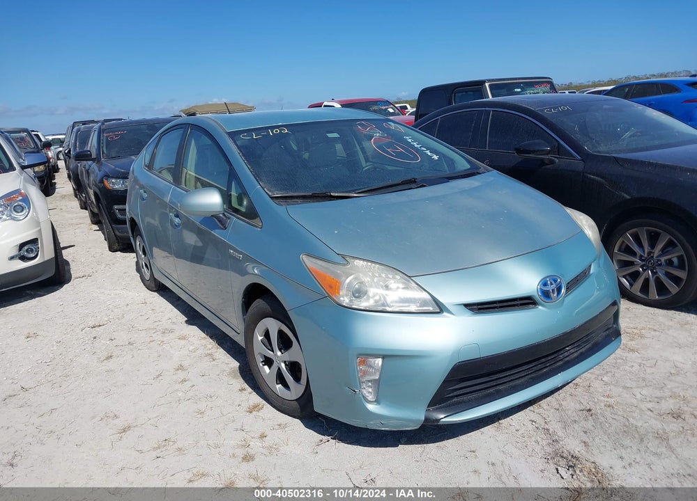 2012 TOYOTA PRIUS TWO VIN: JTDKN3DU6C1553145