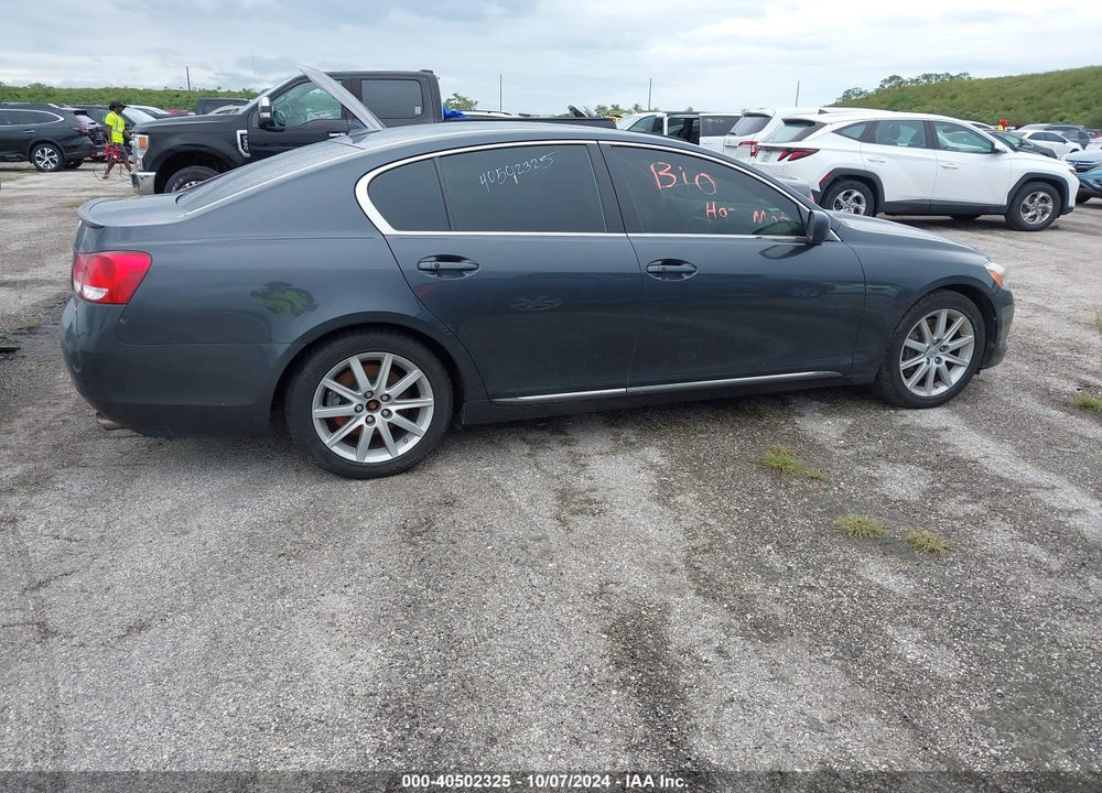 2007 LEXUS GS 350 VIN: JTHBE96S970010185