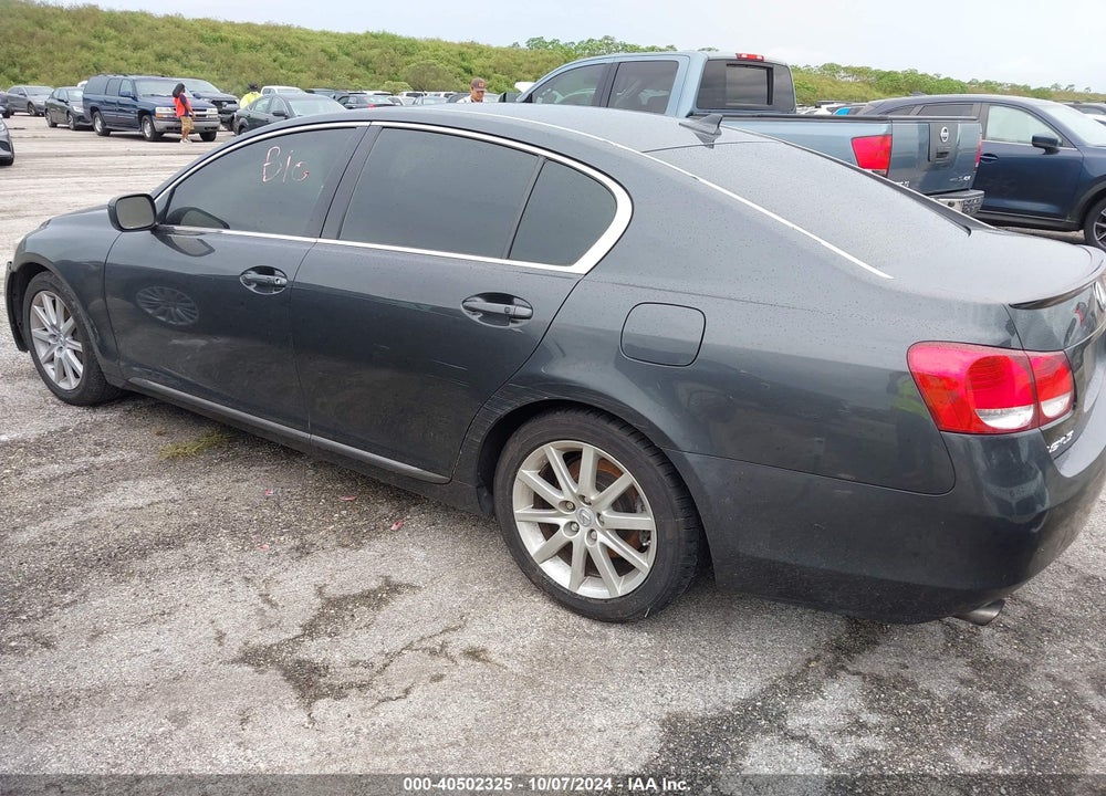 2007 LEXUS GS 350 VIN: JTHBE96S970010185