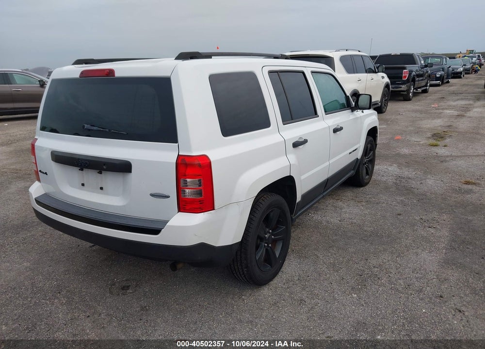 2015 JEEP PATRIOT ALTITUDE EDITION VIN: 1C4NJRBBXFD303925