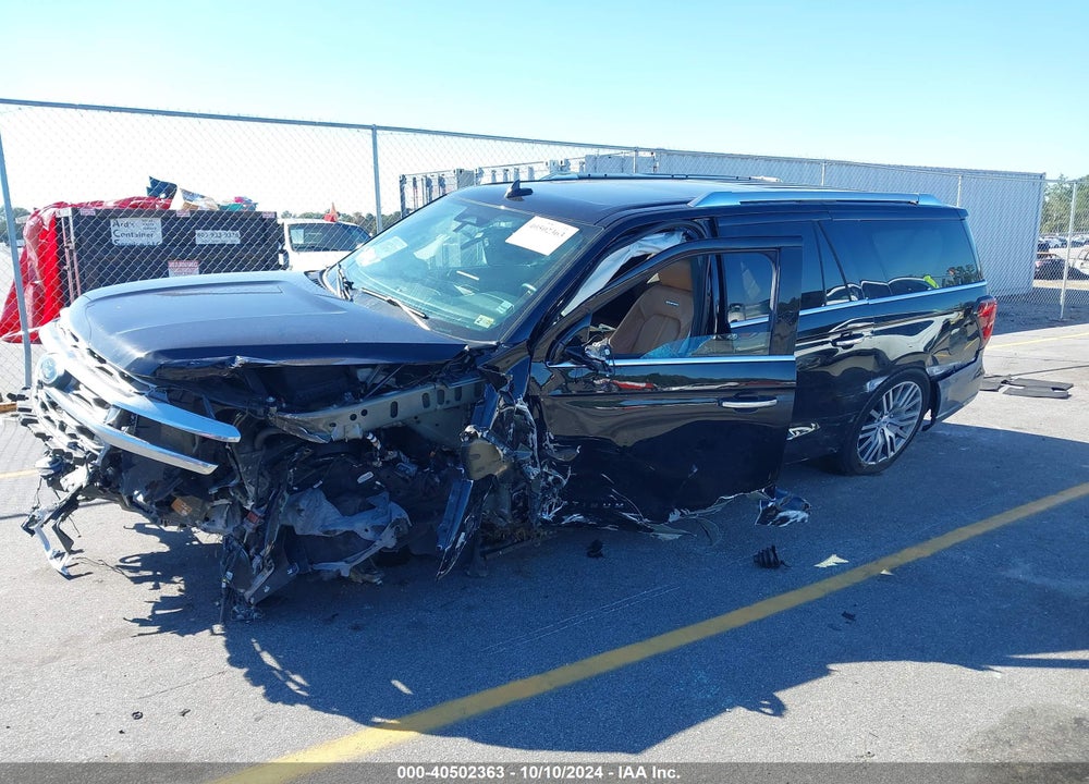 2022 FORD EXPEDITION PLATINUM MAX VIN: 1FMJK1MT5NEA62363