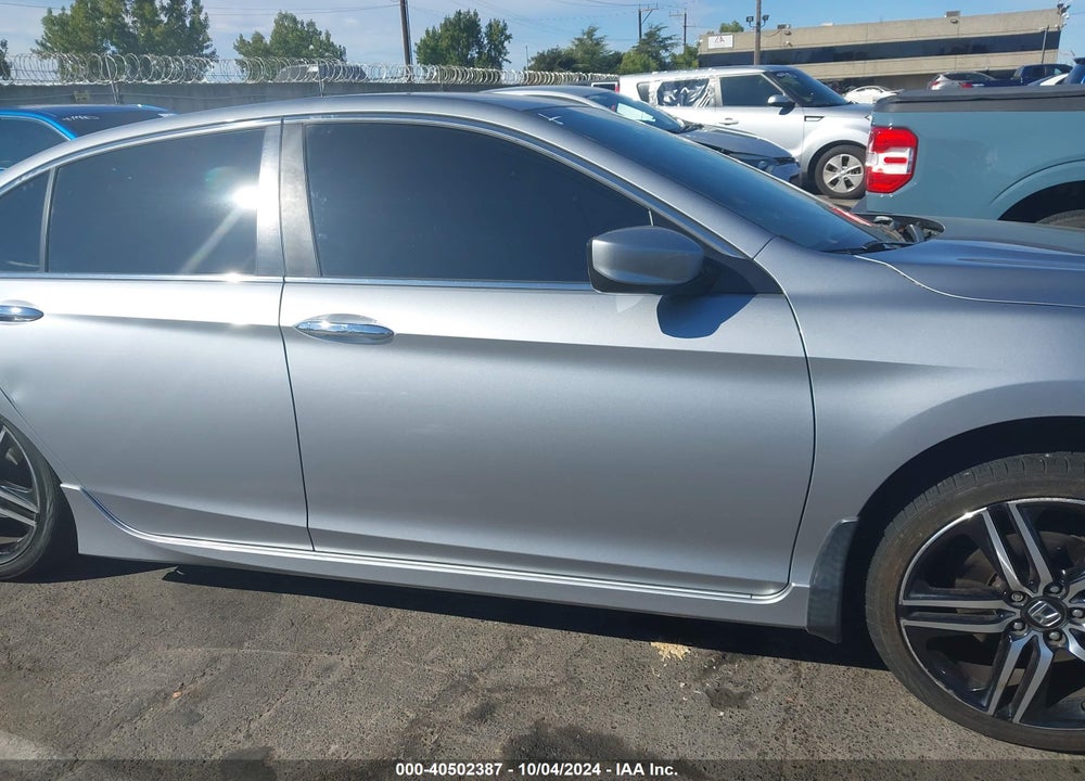 2017 HONDA ACCORD SPORT SE VIN: 1HGCR2F16HA040752
