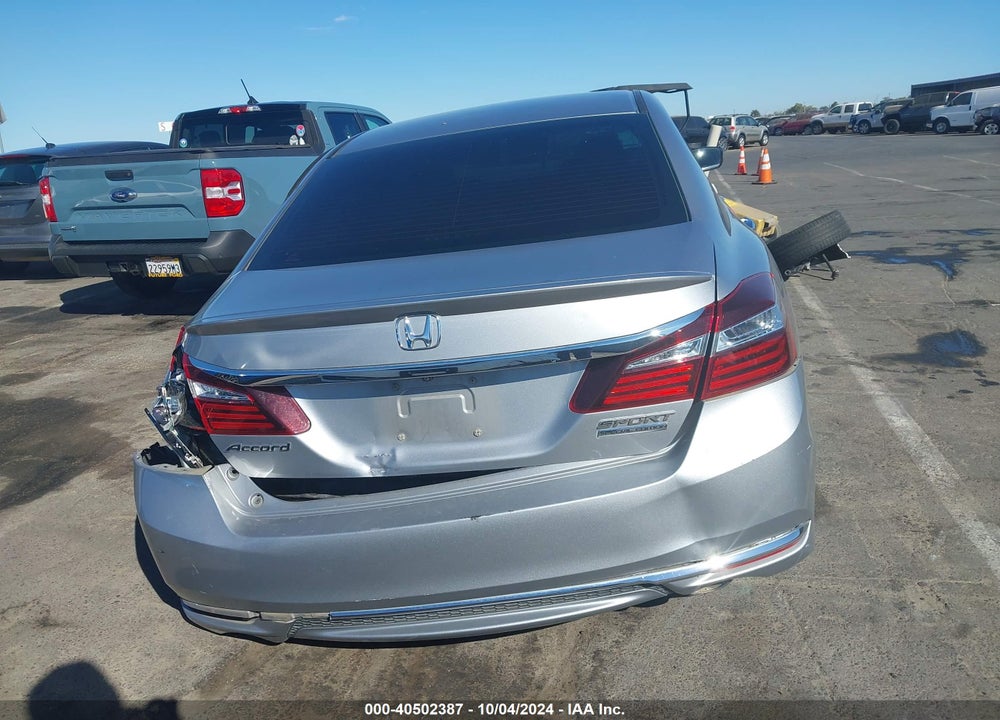 2017 HONDA ACCORD SPORT SE VIN: 1HGCR2F16HA040752