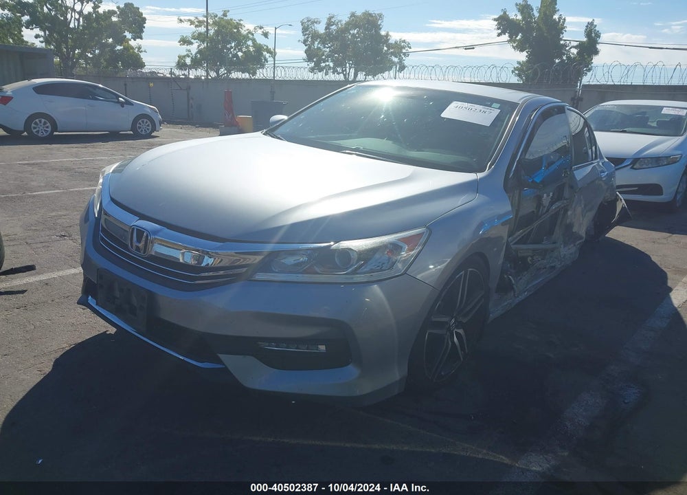 2017 HONDA ACCORD SPORT SE VIN: 1HGCR2F16HA040752