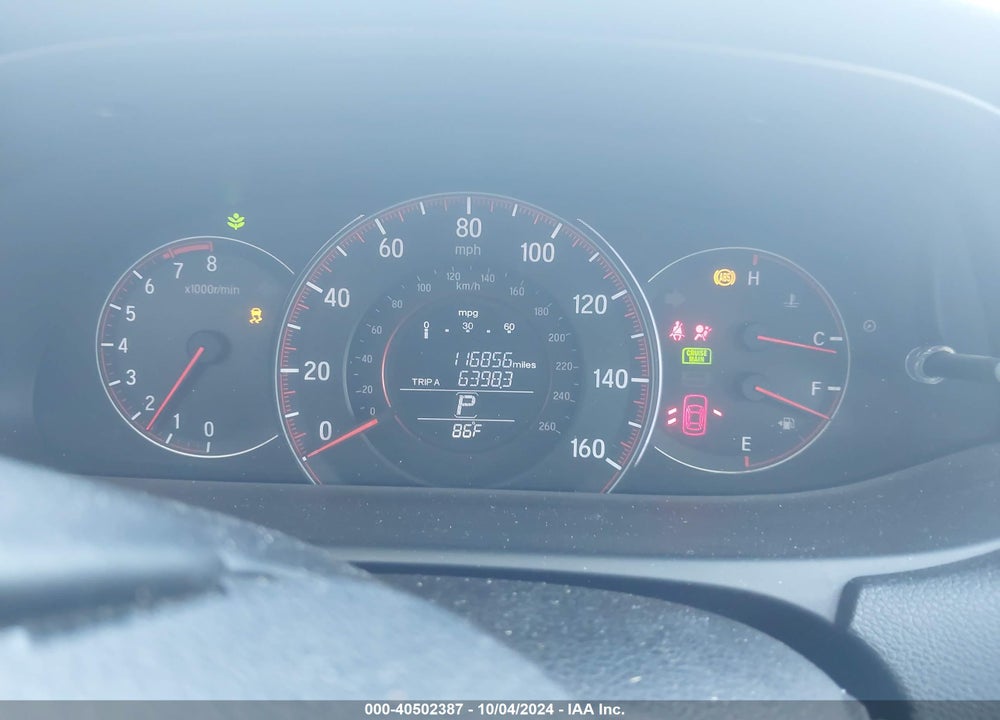 2017 HONDA ACCORD SPORT SE VIN: 1HGCR2F16HA040752