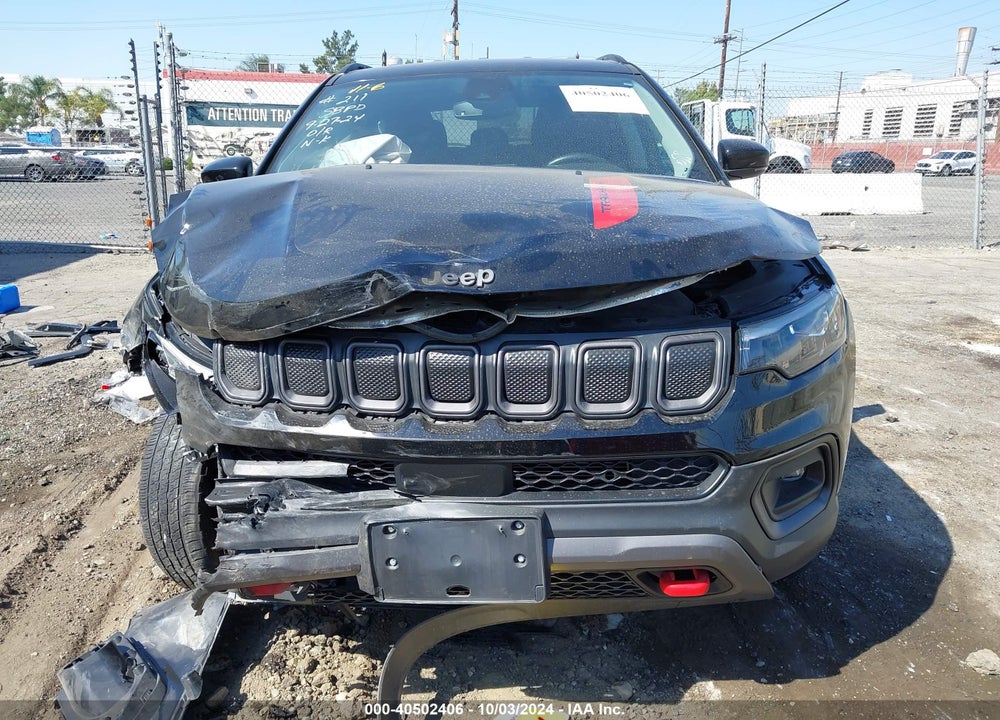 2022 JEEP COMPASS TRAILHAWK 4X4 VIN: 3C4NJDDBXNT228183
