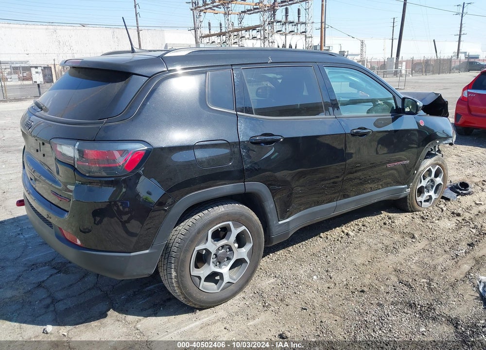 2022 JEEP COMPASS TRAILHAWK 4X4 VIN: 3C4NJDDBXNT228183