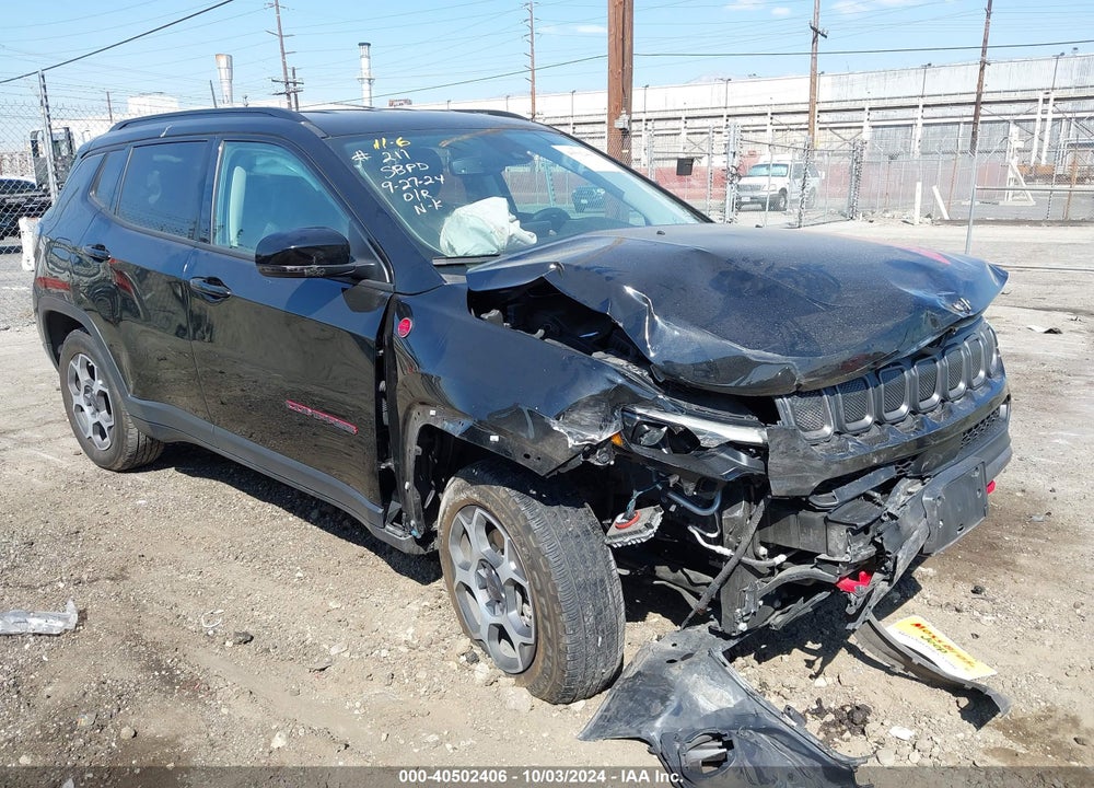 2022 JEEP COMPASS TRAILHAWK 4X4 VIN: 3C4NJDDBXNT228183