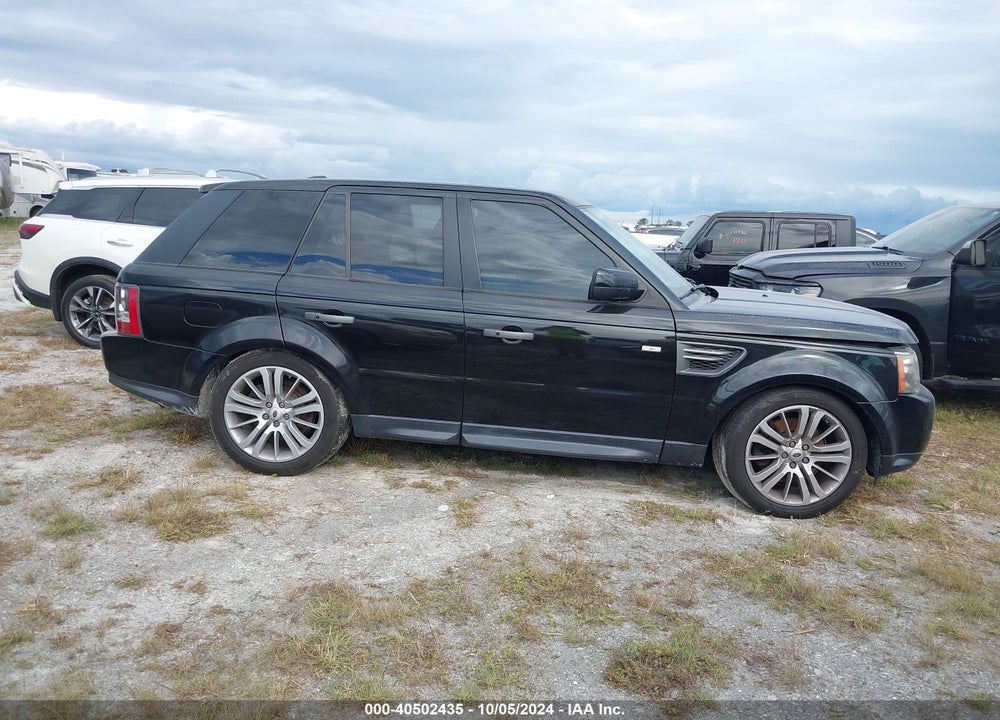 2011 LAND ROVER RANGE ROVER SPORT HSE VIN: SALSK2D42BA294986