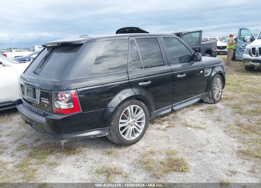 2011 LAND ROVER RANGE ROVER SPORT HSE VIN: SALSK2D42BA294986