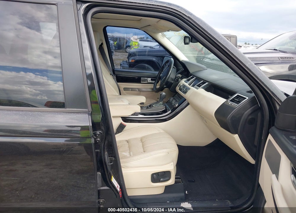 2011 LAND ROVER RANGE ROVER SPORT HSE VIN: SALSK2D42BA294986